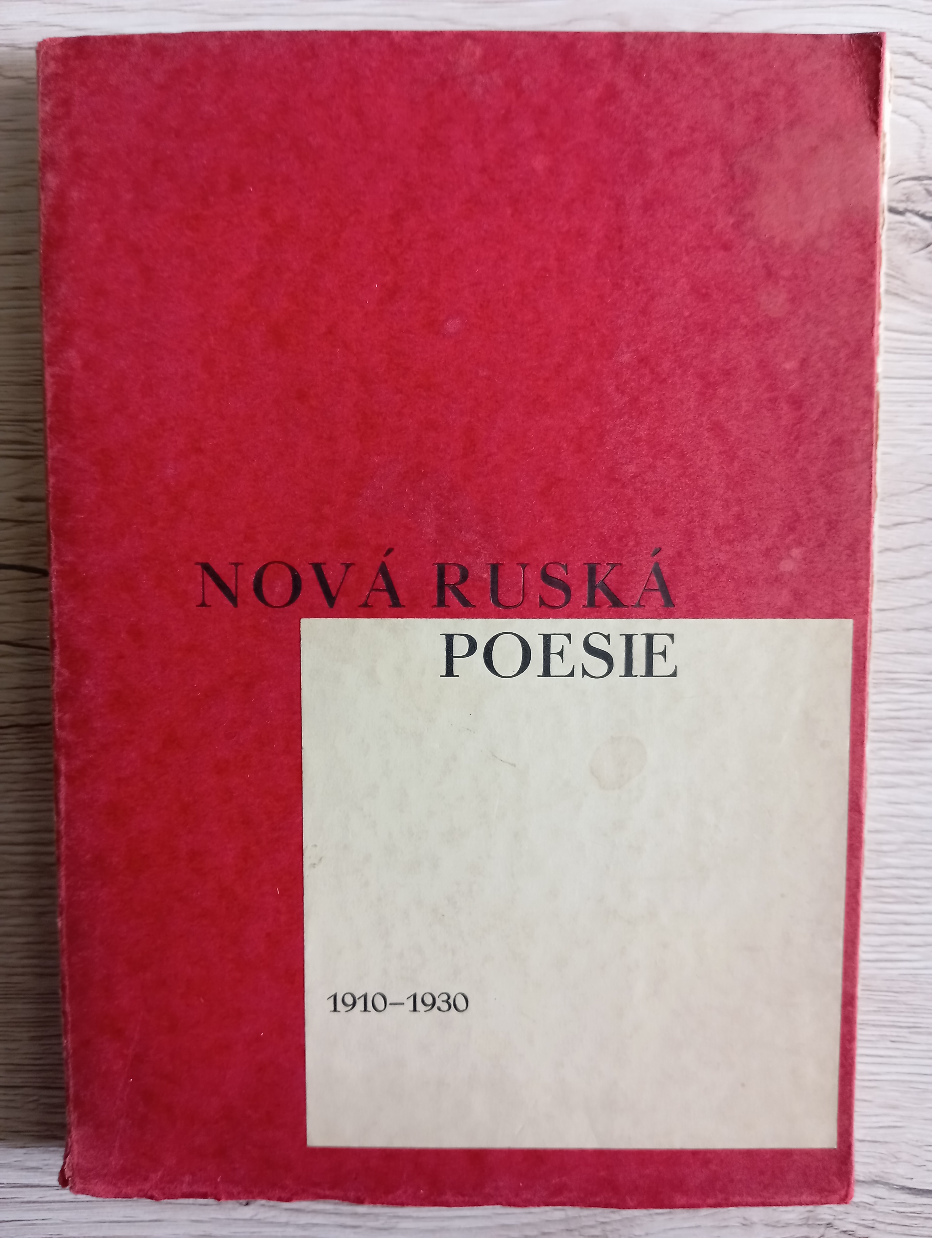 NOVÁ RUSKÁ POESIE 1910-1930 – Boh. Mathesius