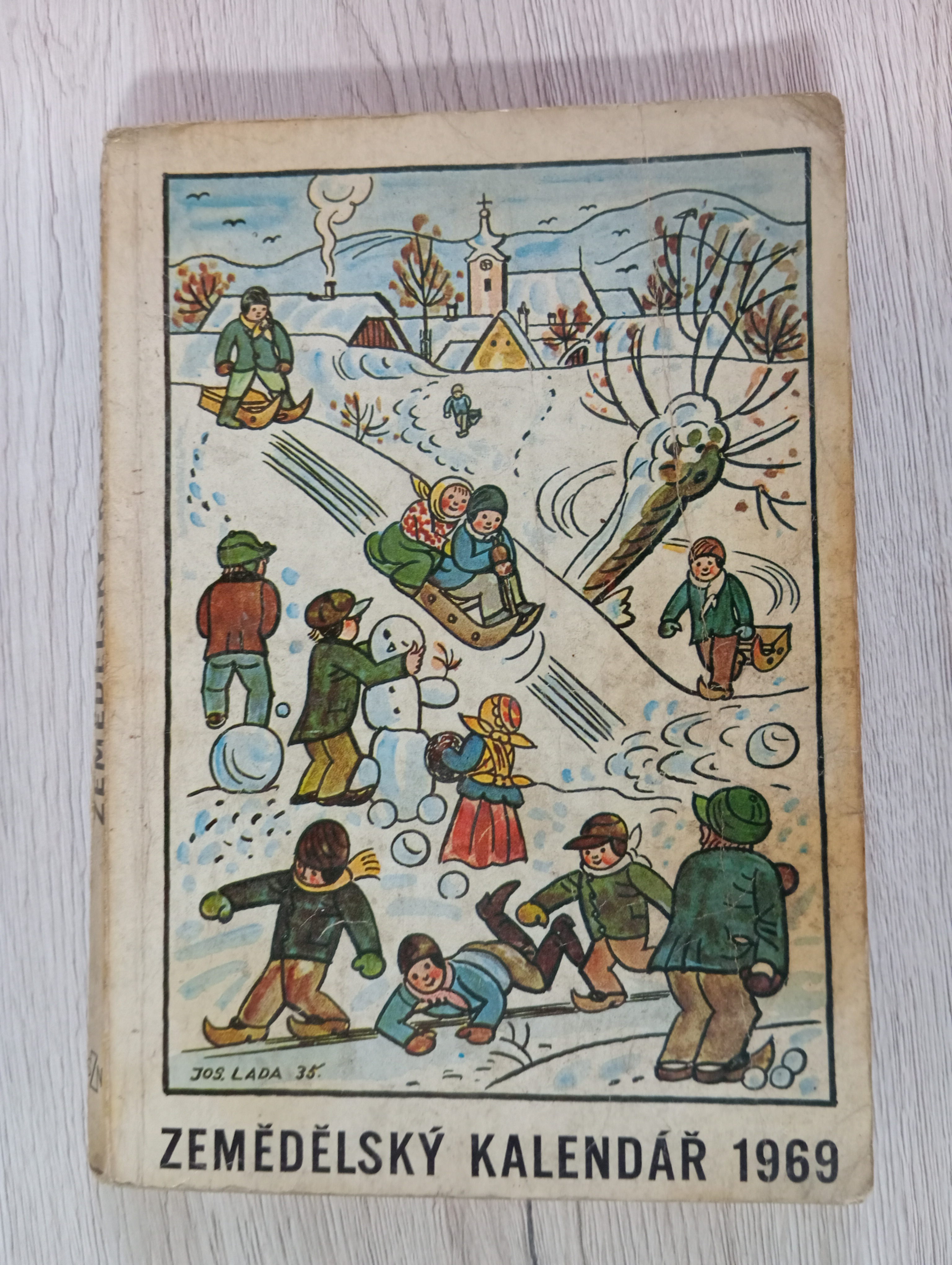 ZEMĚDĚLSKÝ KALENDÁŘ 1969